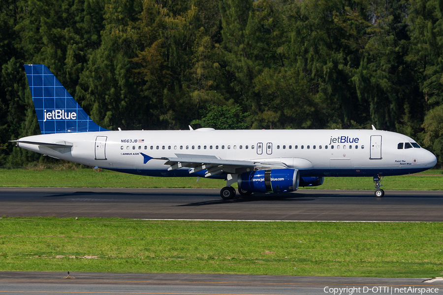 JetBlue Airways Airbus A320-232 (N663JB) | Photo 216733