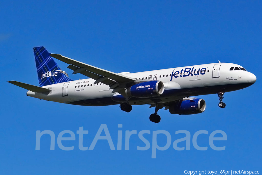 JetBlue Airways Airbus A320-232 (N663JB) | Photo 68010