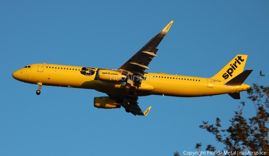 Spirit Airlines Airbus A321-231 (N663NK) | Photo 669386