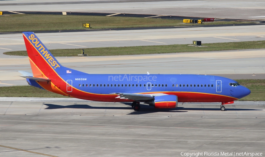 Southwest Airlines Boeing 737-3H4 (N663SW) | Photo 617848
