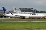 United Airlines Boeing 767-322(ER) (N663UA) at  Hamburg - Fuhlsbuettel (Helmut Schmidt), Germany