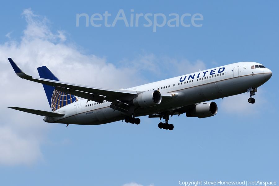 United Airlines Boeing 767-322(ER) (N663UA) | Photo 586886
