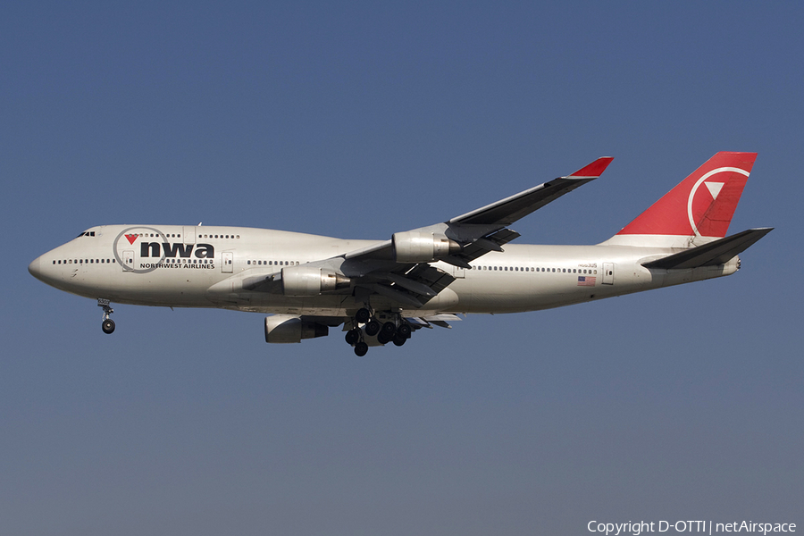 Northwest Airlines Boeing 747-451 (N663US) | Photo 278822