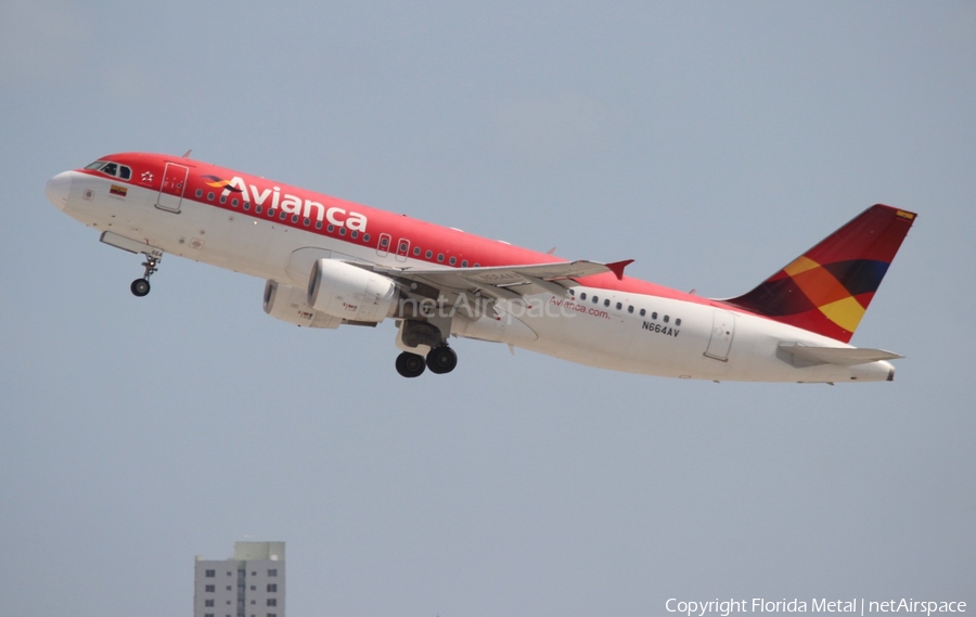 Avianca Airbus A320-214 (N664AV) | Photo 617850