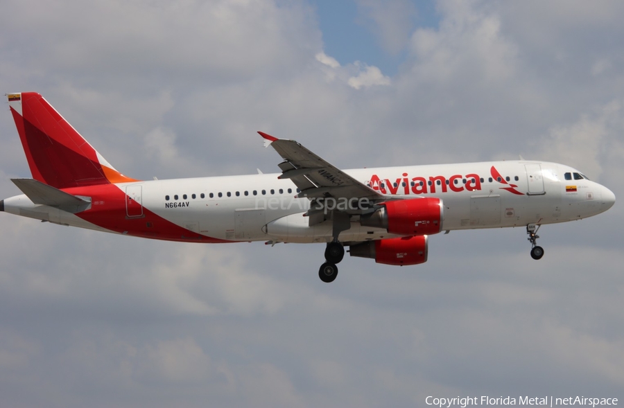 Avianca Airbus A320-214 (N664AV) | Photo 621468