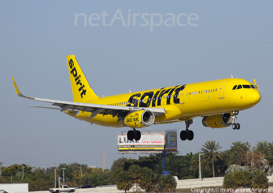 Spirit Airlines Airbus A321-231 (N664NK) | Photo 146324
