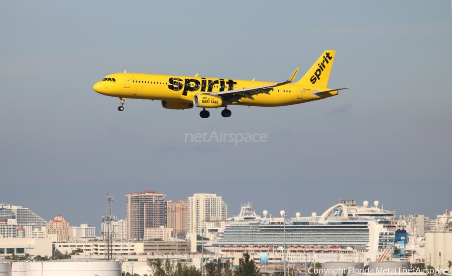 Spirit Airlines Airbus A321-231 (N664NK) | Photo 305067