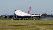 Delta Air Lines Boeing 747-451 (N664US) at  Amsterdam - Schiphol, Netherlands