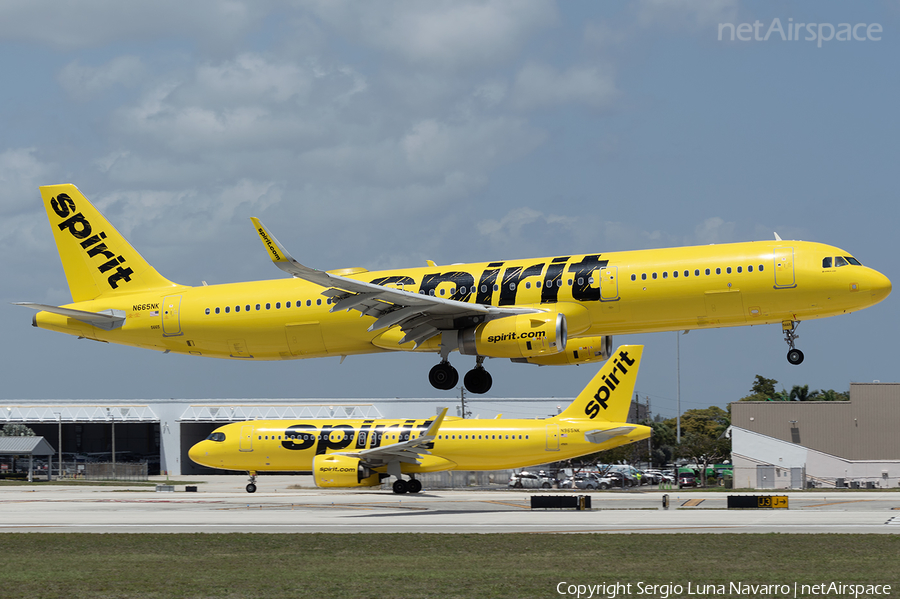 Spirit Airlines Airbus A321-231 (N665NK) | Photo 674633