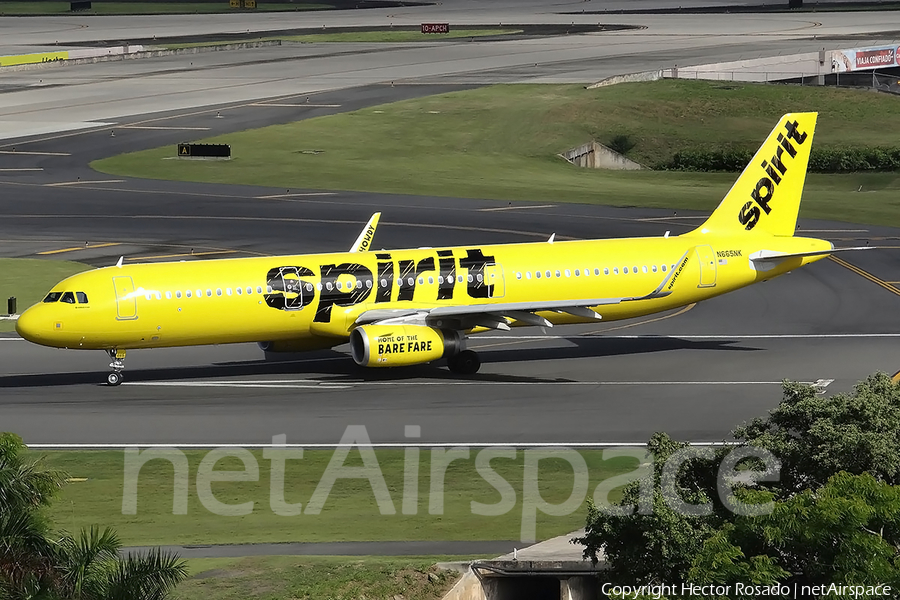 Spirit Airlines Airbus A321-231 (N665NK) | Photo 130468