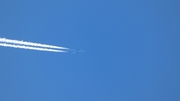 United Airlines Boeing 767-322(ER) (N665UA) at  In Flight, Guernsey