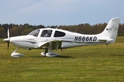 (Private) Cirrus SR22 GTS (N666KD) at  Uetersen - Heist, Germany