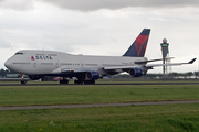 Delta Air Lines Boeing 747-451 (N666US) at  Amsterdam - Schiphol, Netherlands