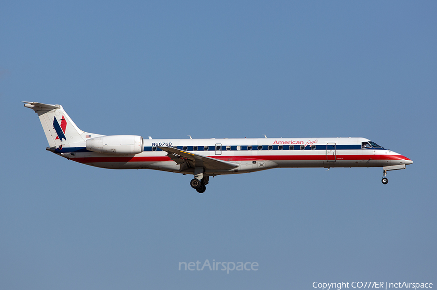 American Eagle Embraer ERJ-145LR (N667GB) | Photo 15454