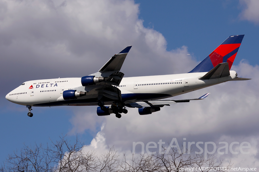 Delta Air Lines Boeing 747-451 (N667US) | Photo 181310