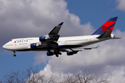 Delta Air Lines Boeing 747-451 (N667US) at  Atlanta - Hartsfield-Jackson International, United States