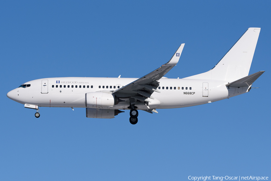 Hillwood Airways Boeing 737-76N (N668CP) | Photo 489082