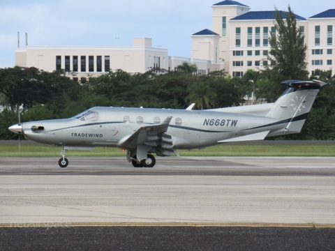 Tradewind Aviation Pilatus PC-12/45 (N668TW) at  San Juan - Luis Munoz Marin International, Puerto Rico