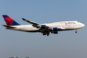 Delta Air Lines Boeing 747-451 (N668US) at  Amsterdam - Schiphol, Netherlands