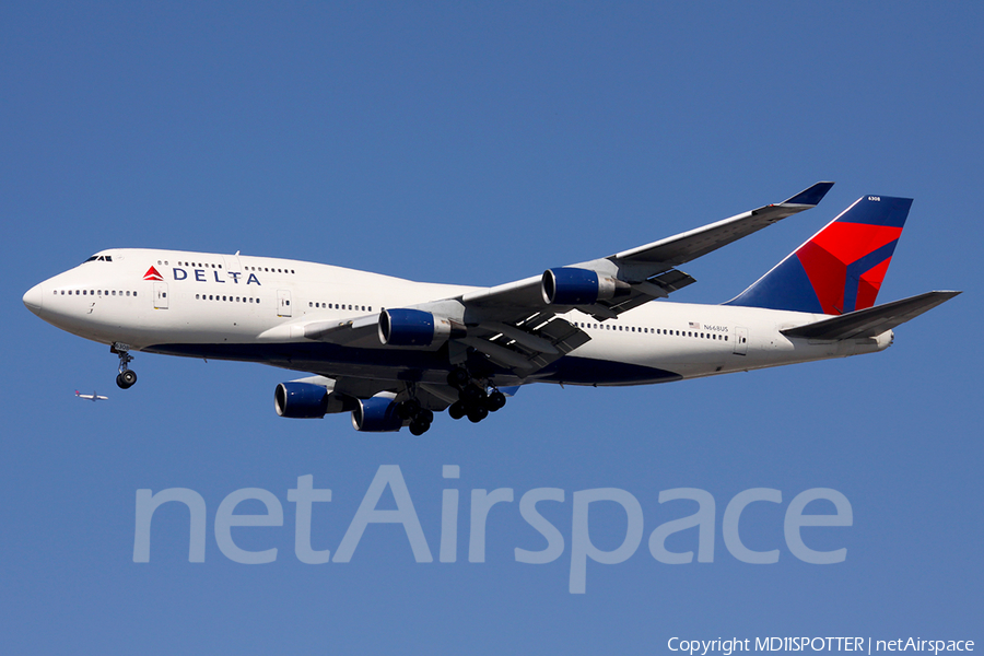 Delta Air Lines Boeing 747-451 (N668US) | Photo 385552