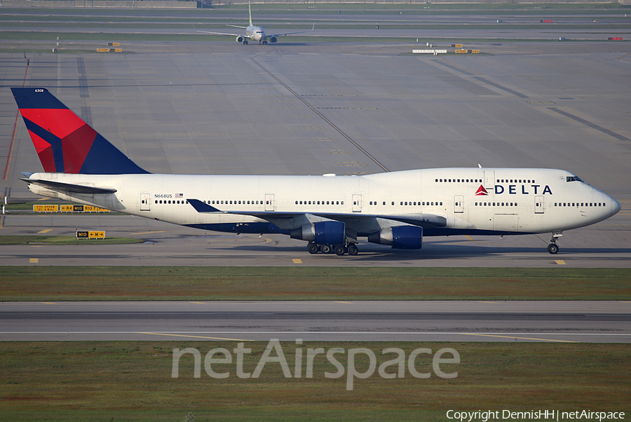 Delta Air Lines Boeing 747-451 (N668US) | Photo 372674