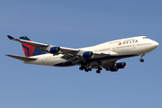 Delta Air Lines Boeing 747-451 (N668US) at  Minneapolis - St. Paul International, United States