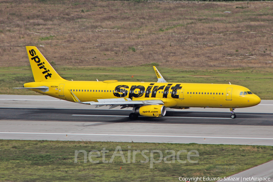 Spirit Airlines Airbus A321-231 (N669NK) | Photo 663710