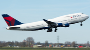 Delta Air Lines Boeing 747-451 (N669US) at  Amsterdam - Schiphol, Netherlands