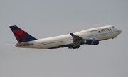 Delta Air Lines Boeing 747-451 (N669US) at  Detroit - Metropolitan Wayne County, United States