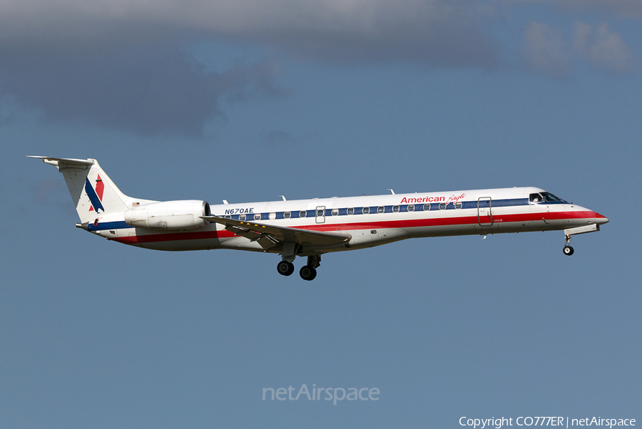 American Eagle Embraer ERJ-145LR (N670AE) | Photo 7691