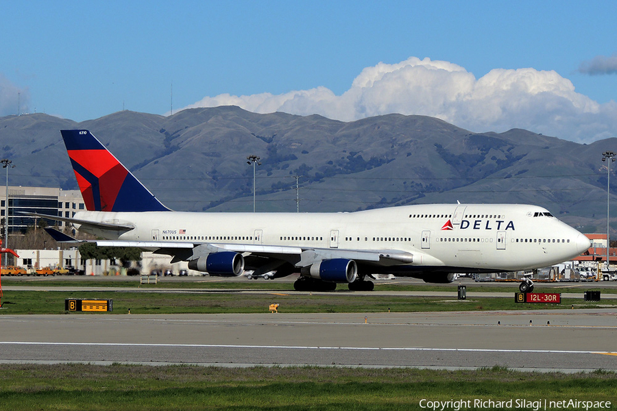 Delta Air Lines Boeing 747-451 (N670US) | Photo 19332