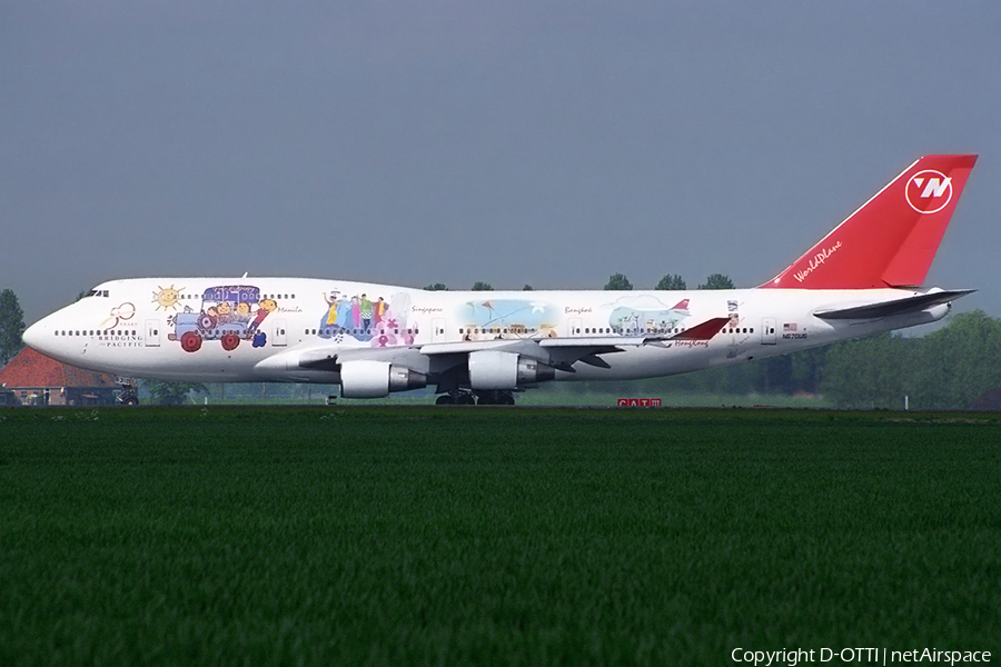Northwest Airlines Boeing 747-451 (N670US) | Photo 191351