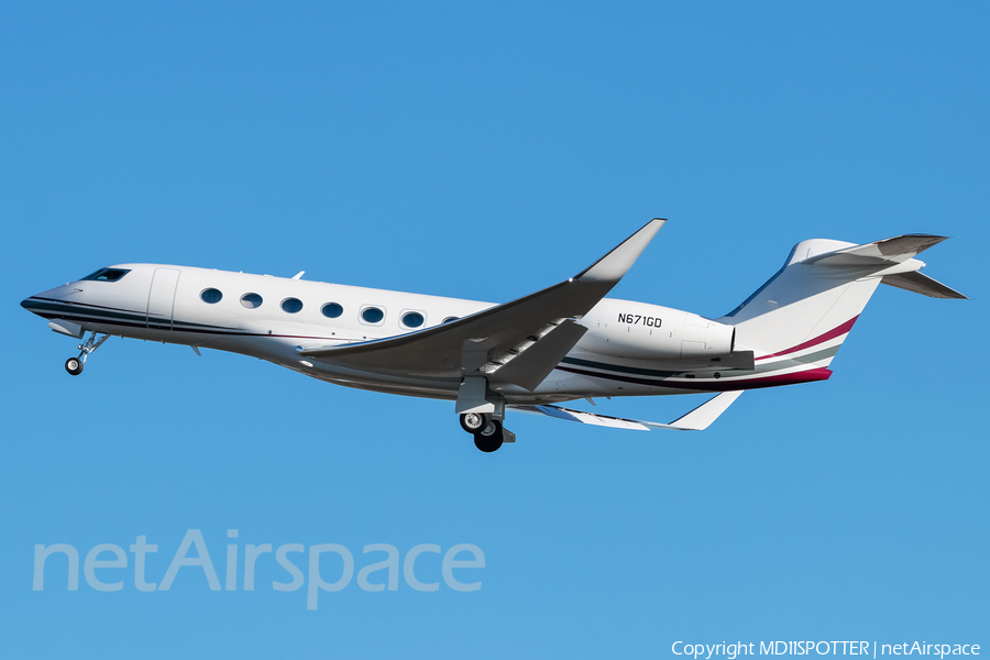 (Private) Gulfstream G650 (N671GD) | Photo 195452