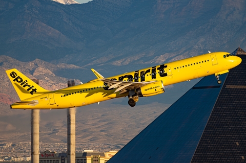 Spirit Airlines Airbus A321-231 (N671NK) at  Las Vegas - Harry Reid International, United States