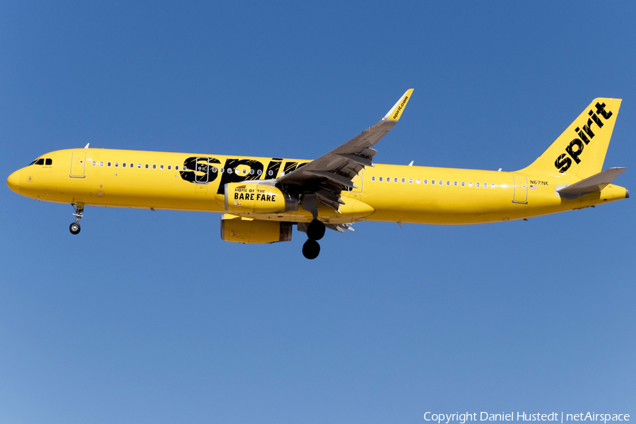 Spirit Airlines Airbus A321-231 (N671NK) | Photo 477752