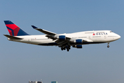Delta Air Lines Boeing 747-451 (N671US) at  Amsterdam - Schiphol, Netherlands