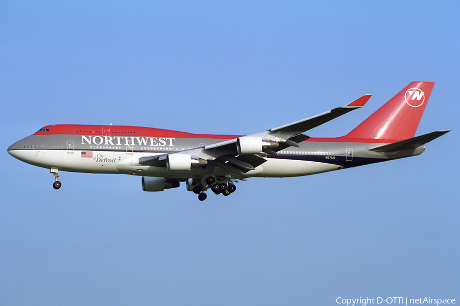 Northwest Airlines Boeing 747-451 (N671US) | Photo 415824