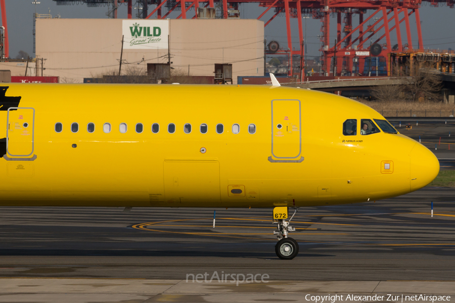 Spirit Airlines Airbus A321-231 (N672NK) | Photo 158707