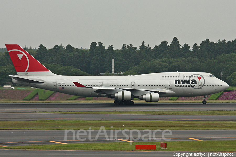 Northwest Airlines Boeing 747-451 (N672US) | Photo 379861
