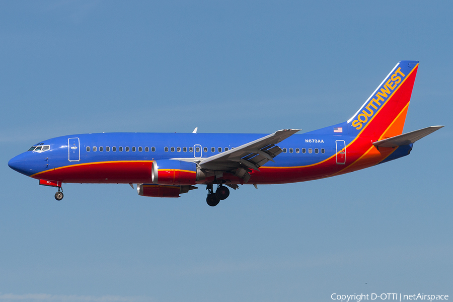 Southwest Airlines Boeing 737-3A4 (N673AA) | Photo 186434