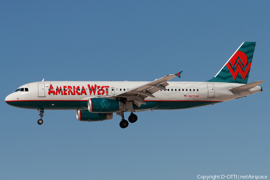 America West Airlines Airbus A320-232 (N673AW) | Photo 181023