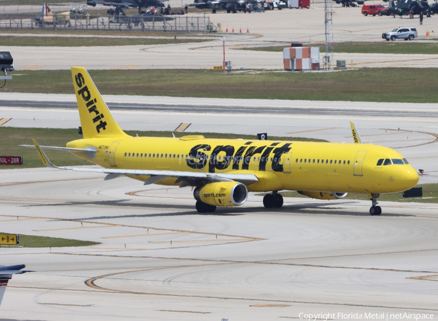 Spirit Airlines Airbus A321-231 (N673NK) | Photo 627031