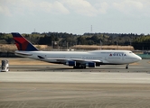 Delta Air Lines Boeing 747-451 (N673US) at  Tokyo - Narita International, Japan