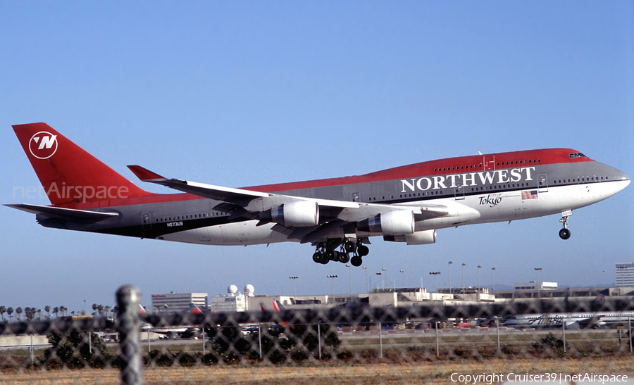 Northwest Airlines Boeing 747-451 (N673US) | Photo 555617