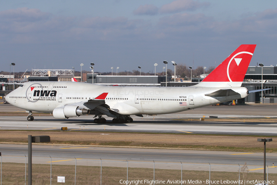 Northwest Airlines Boeing 747-451 (N673US) | Photo 84432