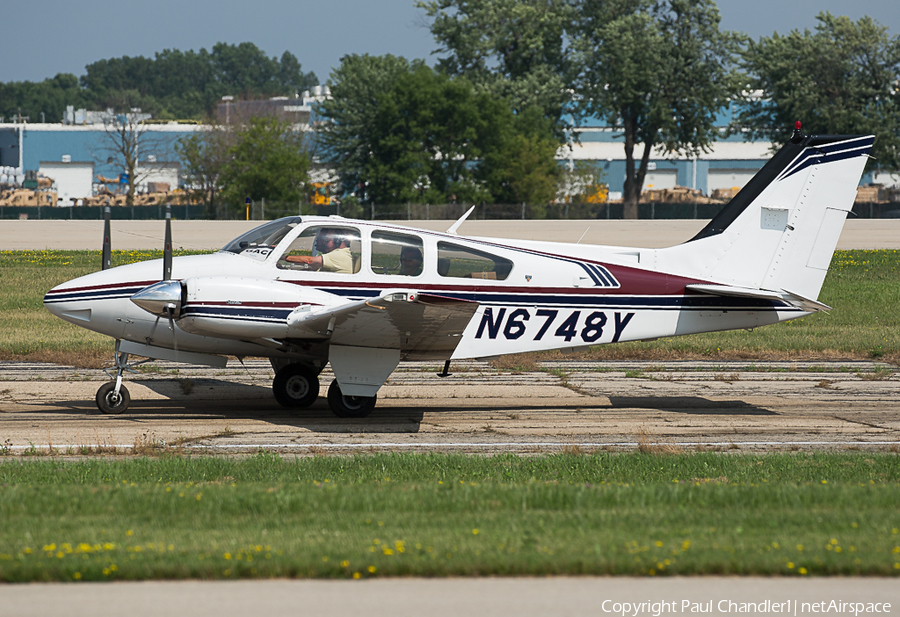 (Private) Beech Baron 95-B55 (T-42A) (N6748Y) | Photo 125645