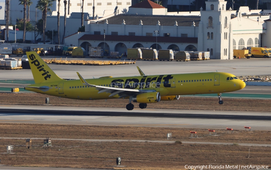 Spirit Airlines Airbus A321-231 (N674NK) | Photo 669401