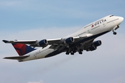 Delta Air Lines Boeing 747-451 (N674US) at  Atlanta - Hartsfield-Jackson International, United States