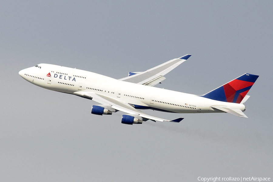 Delta Air Lines Boeing 747-451 (N675NW) | Photo 12592