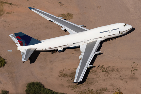 Delta Air Lines Boeing 747-451 (N675NW) at  Marana - Pinal Air Park, United States